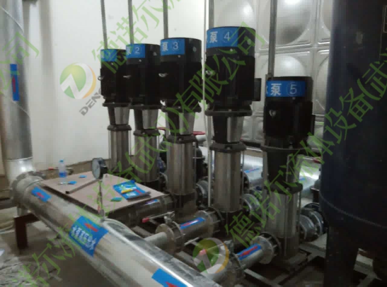 武漢無負壓變頻供水設備完美供水