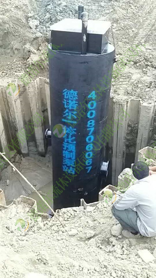 一體化泵站解決雨水沉積