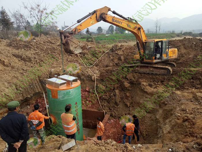 江西大廈一體化泵站