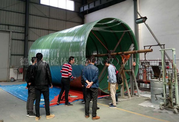 筒體生產(chǎn)現(xiàn)場