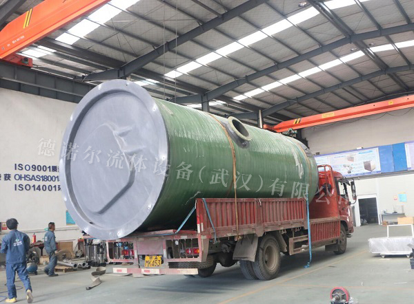 鐘祥九里一體化預(yù)制泵站項目