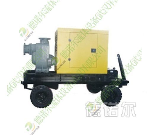 拖車移動(dòng)自吸泵站