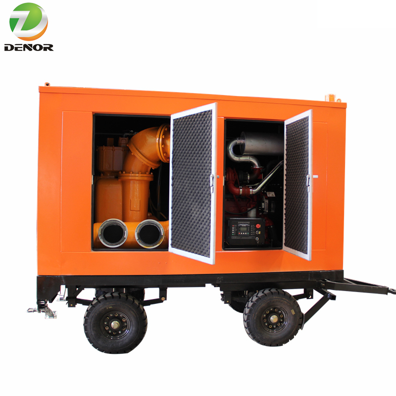 移動防汛排澇泵車