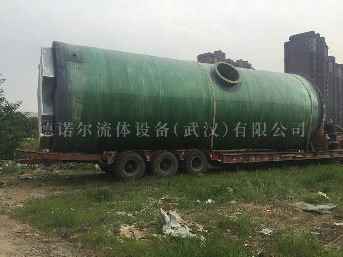 宿州兩臺一體化預(yù)制泵站成功安裝并試運行