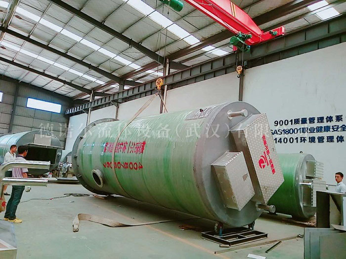 江夏柏木嶺一體化污水提升泵站項目