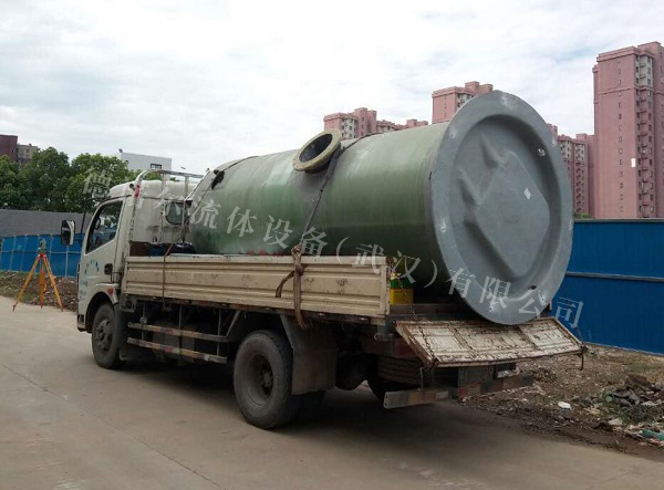 江夏污水處理廠一體化預(yù)制泵站項目