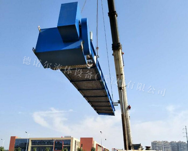 株洲泵站回轉式格柵除污機項目