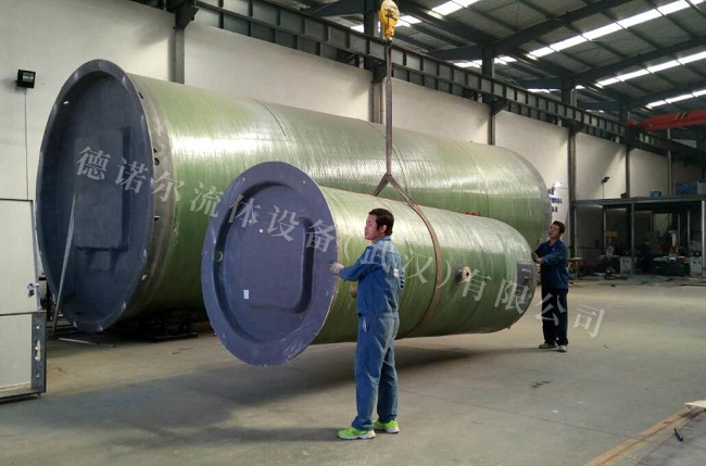 岳麓山兩臺一體化預(yù)制泵站項目