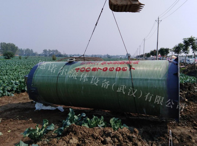 天門兩臺一體化預(yù)制泵站項目