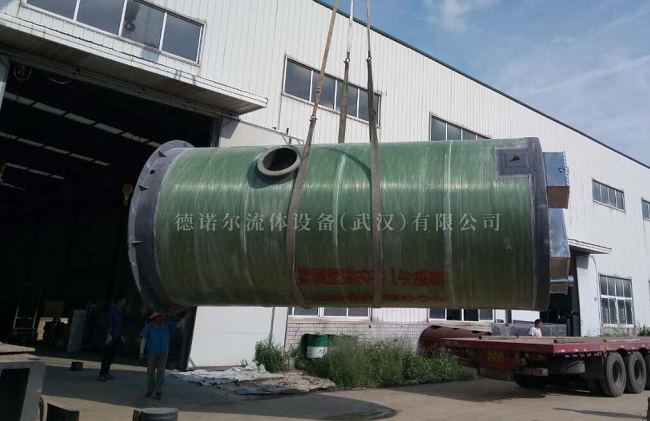 湖南瀏陽市政一體化預(yù)制泵站項目