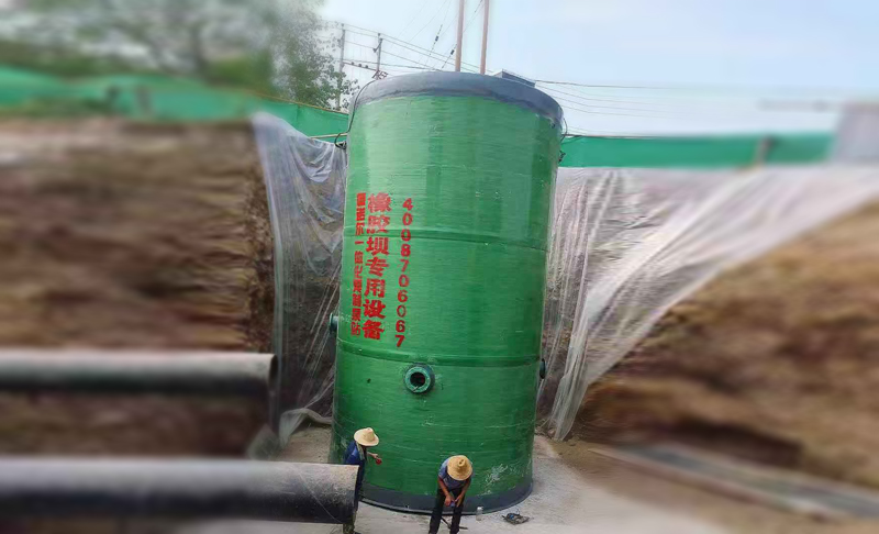 橡膠壩一體化泵站項目 橡膠壩一體化泵站項目