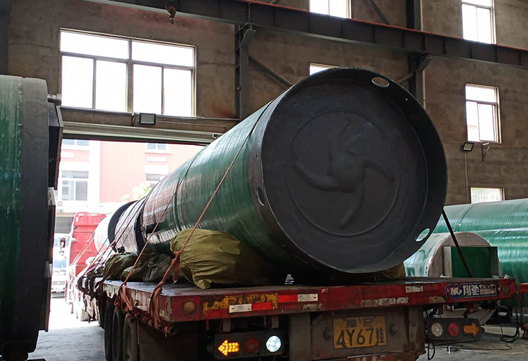 湖北潛江11臺(tái)GRP一體化預(yù)制泵站 湖北潛江11臺(tái)GRP一體化預(yù)制泵站