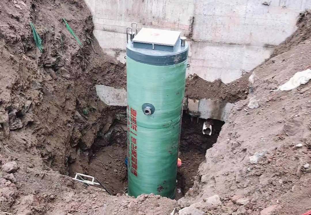 四川玻璃鋼一體化預制泵站項目